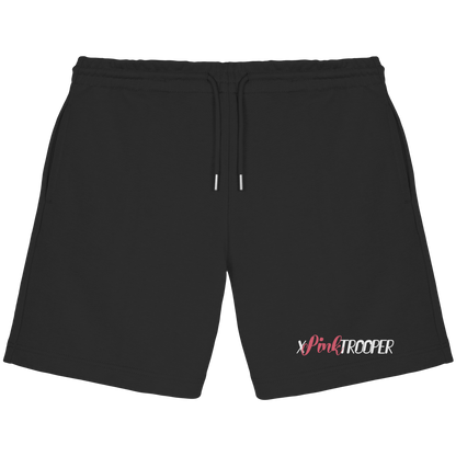 xPinkTrooper Logo - Organic Jogger Shorts