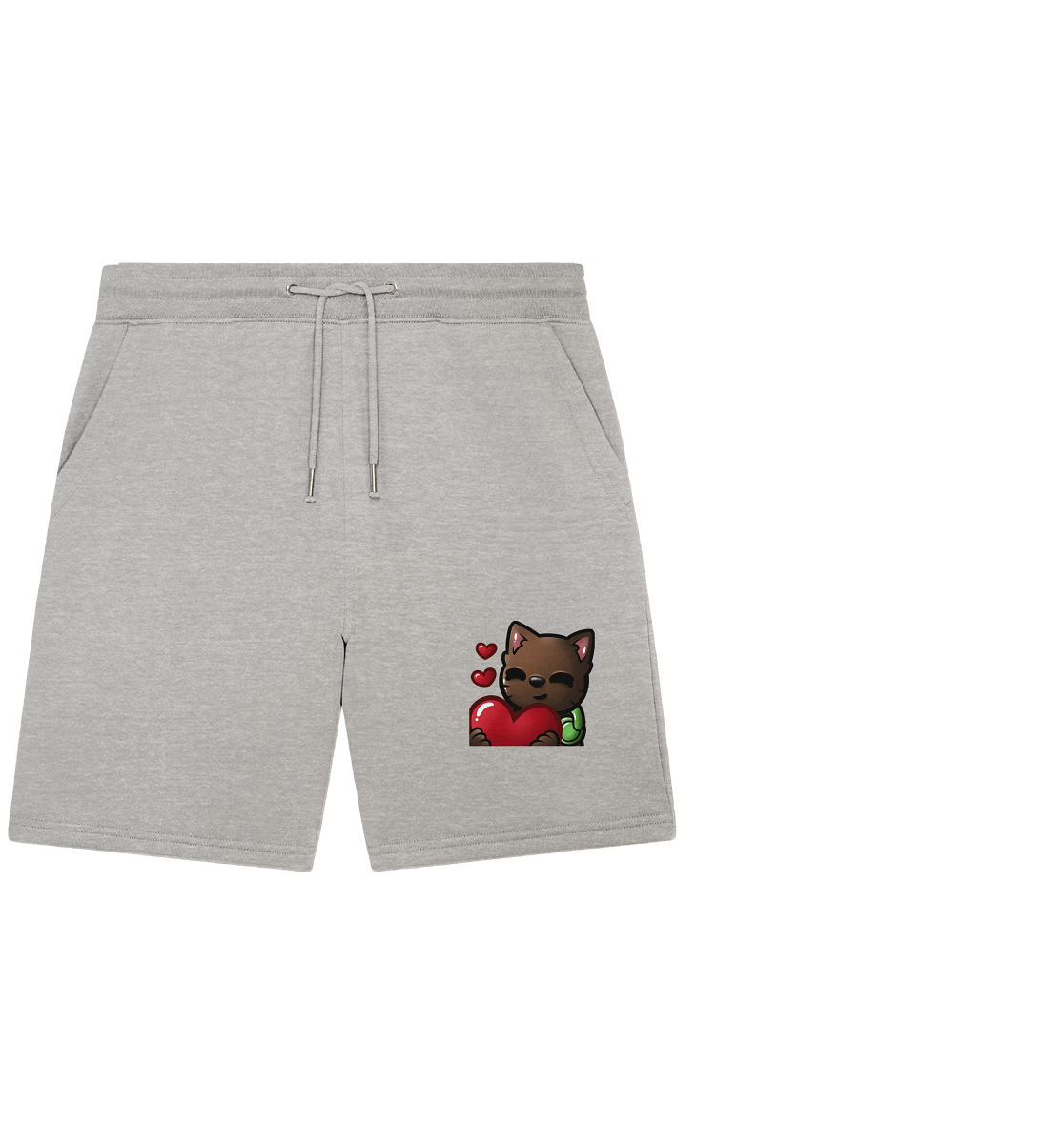 KykyNeko Love - Organic Jogger Shorts