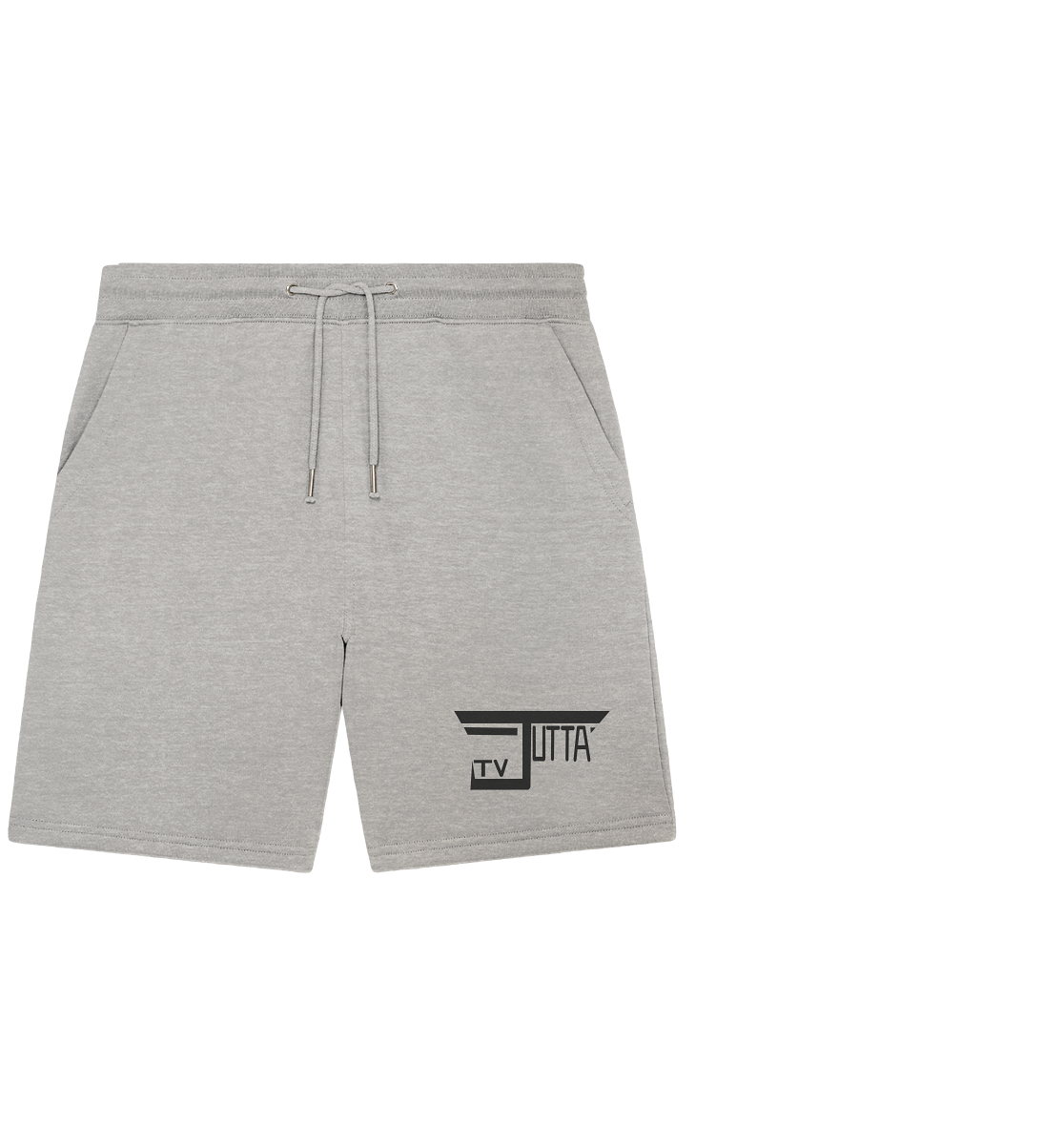 Jutta_tv Schriftzug - Organic Jogger Shorts