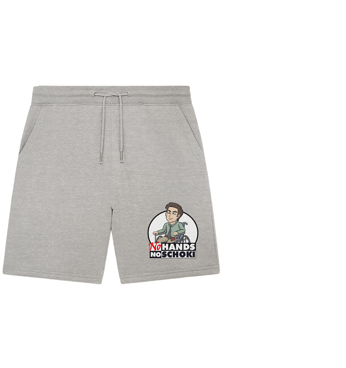 NoHandsNoSchoki Logo - Organic Jogger Shorts