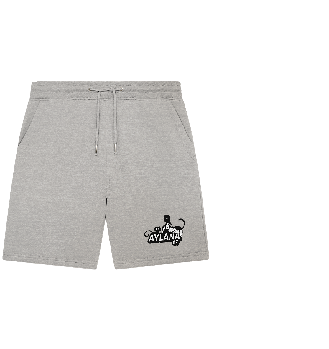 Aylana87 Logo - Organic Jogger Shorts