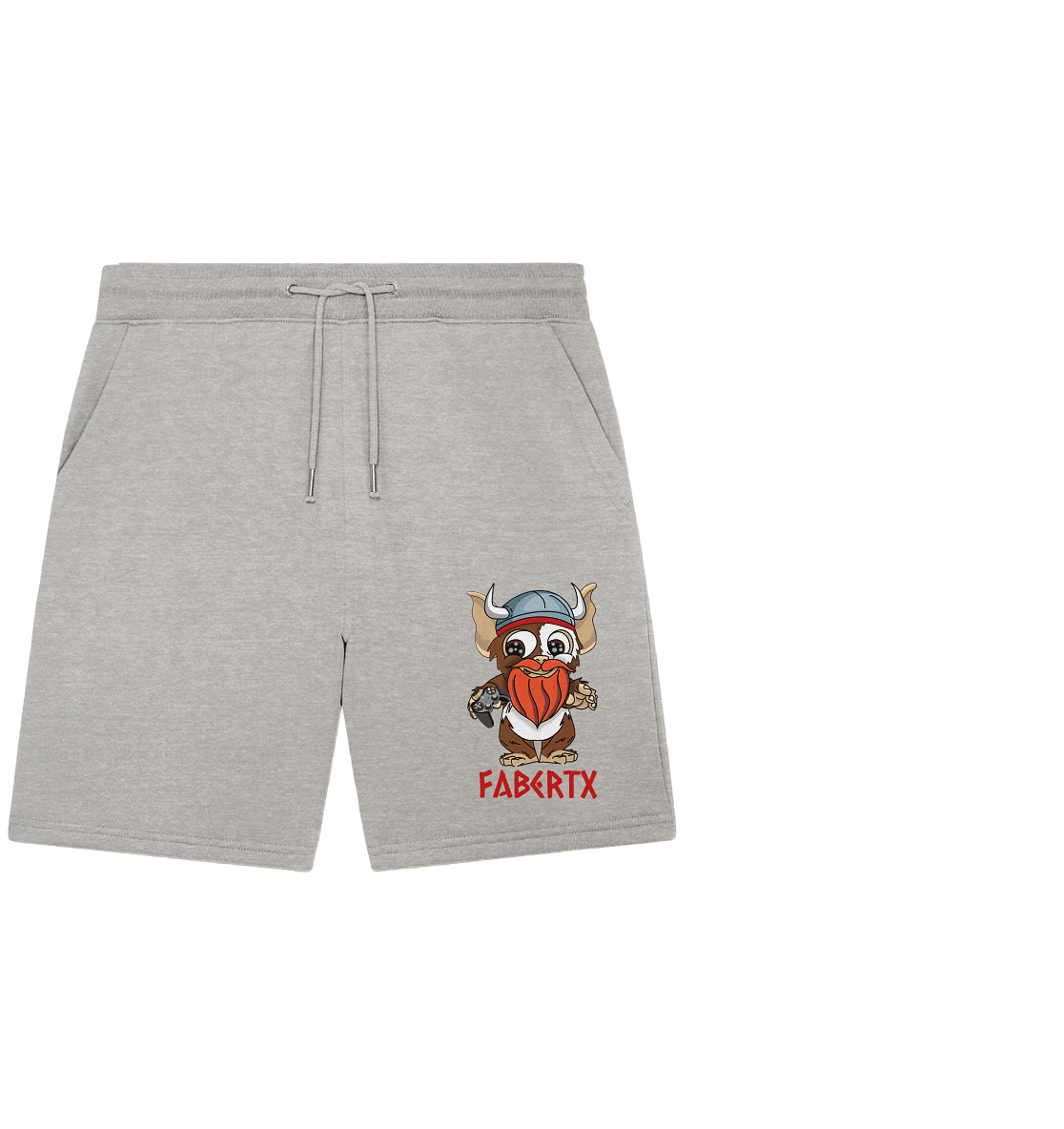 Fabertx Logo - Organic Jogger Shorts