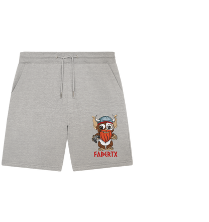 Fabertx Logo - Organic Jogger Shorts