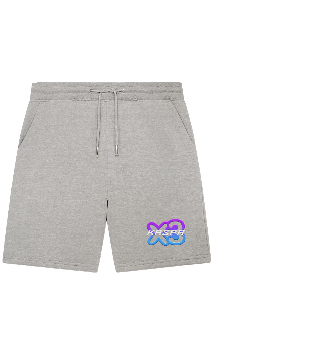 x3_kaspa Logo - Organic Jogger Shorts