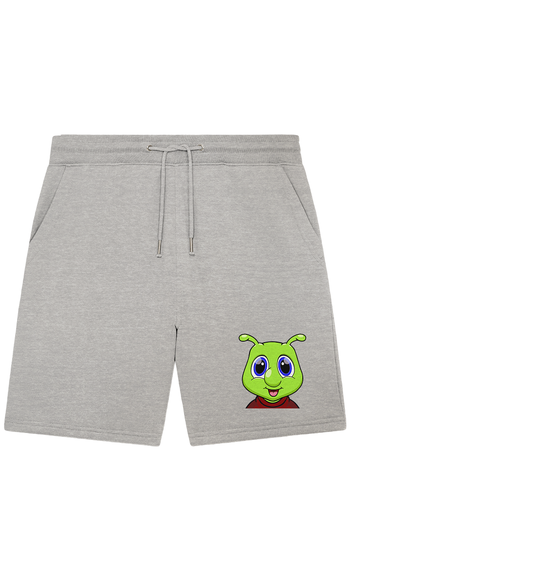 Raupi Face - Organic Jogger Shorts