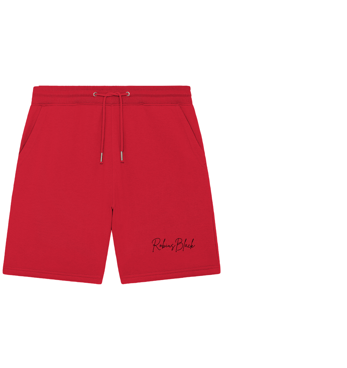 RobiusBlack Unterschrift - Organic Jogger Shorts