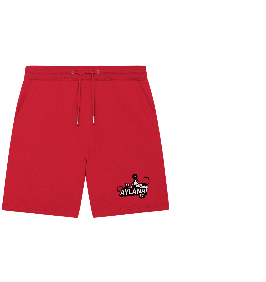 Aylana87 Logo - Organic Jogger Shorts