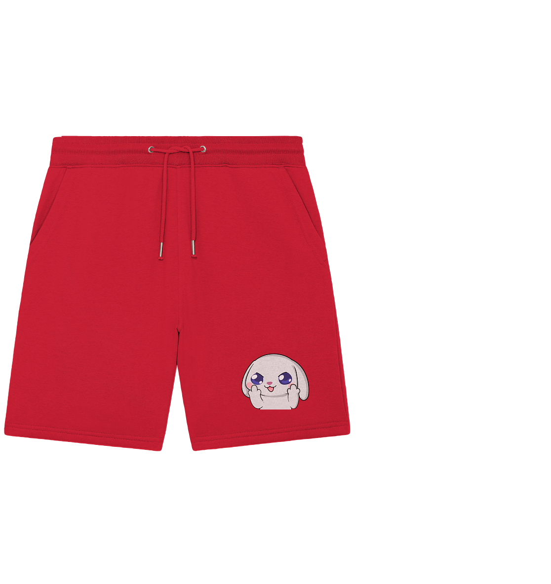 HuwJeffner MiddleFinger - Organic Jogger Shorts