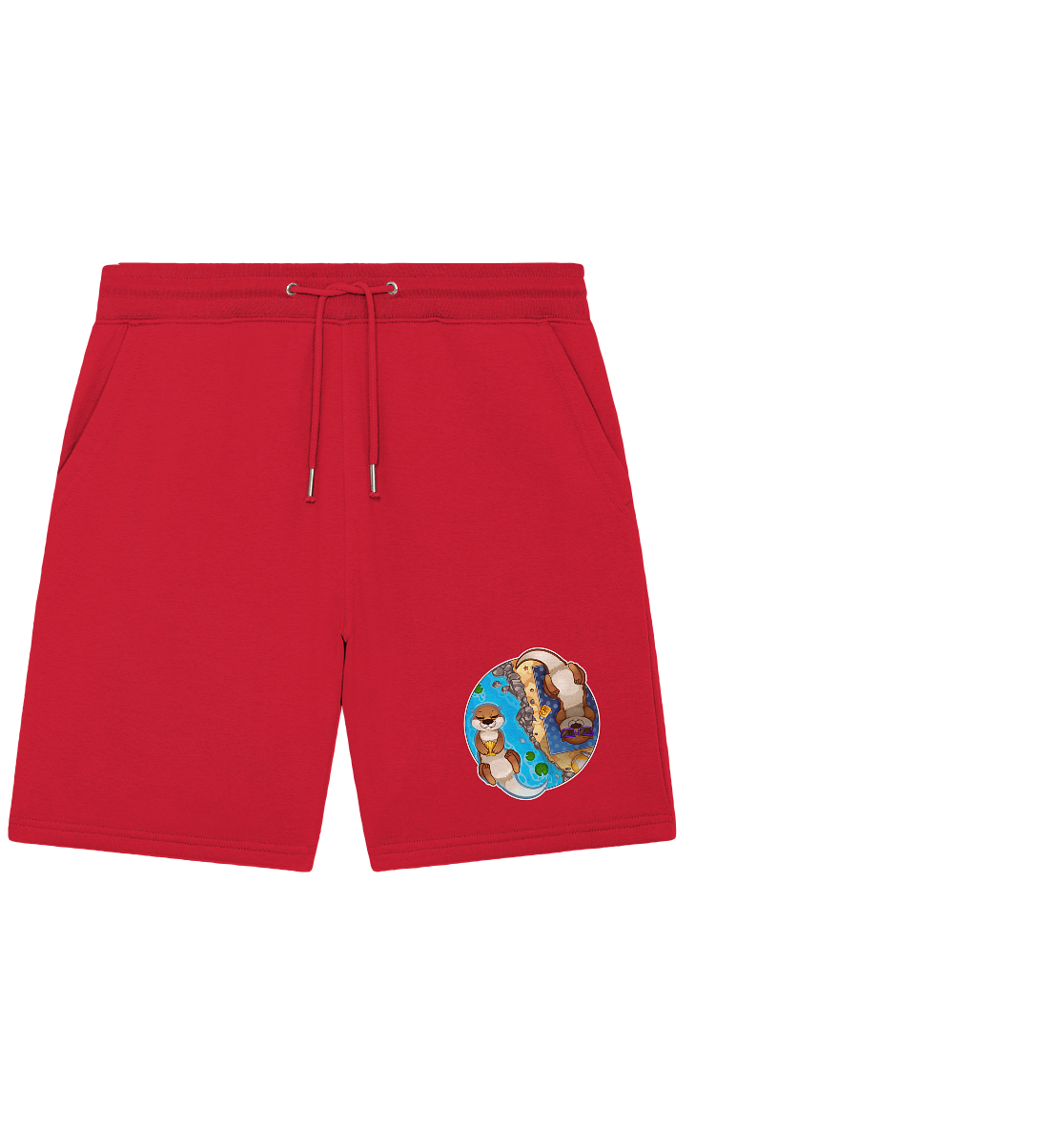 FeineKatze Otter - Organic Jogger Shorts