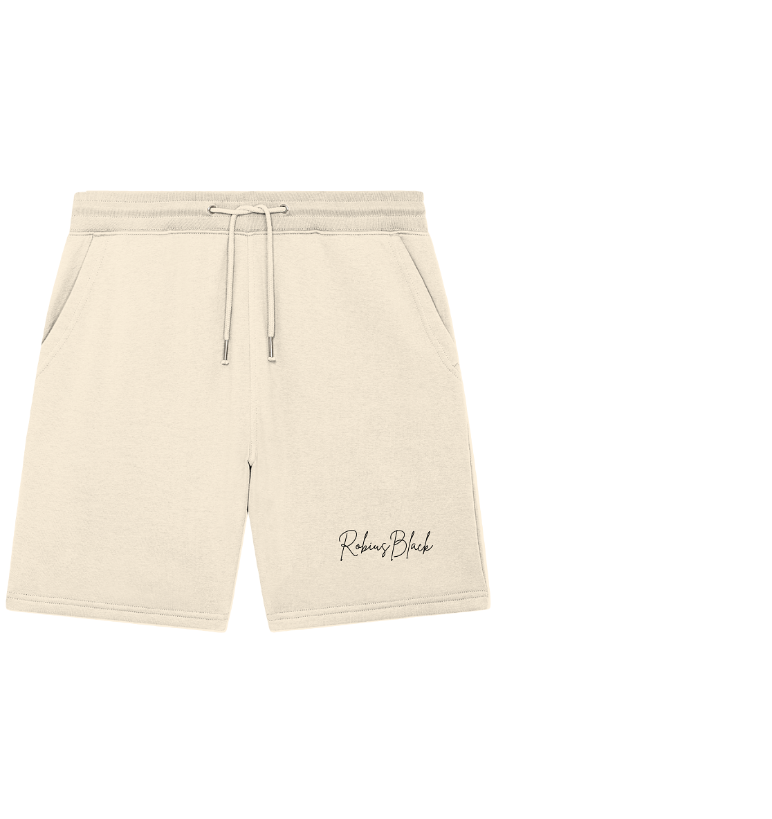 RobiusBlack Unterschrift - Organic Jogger Shorts