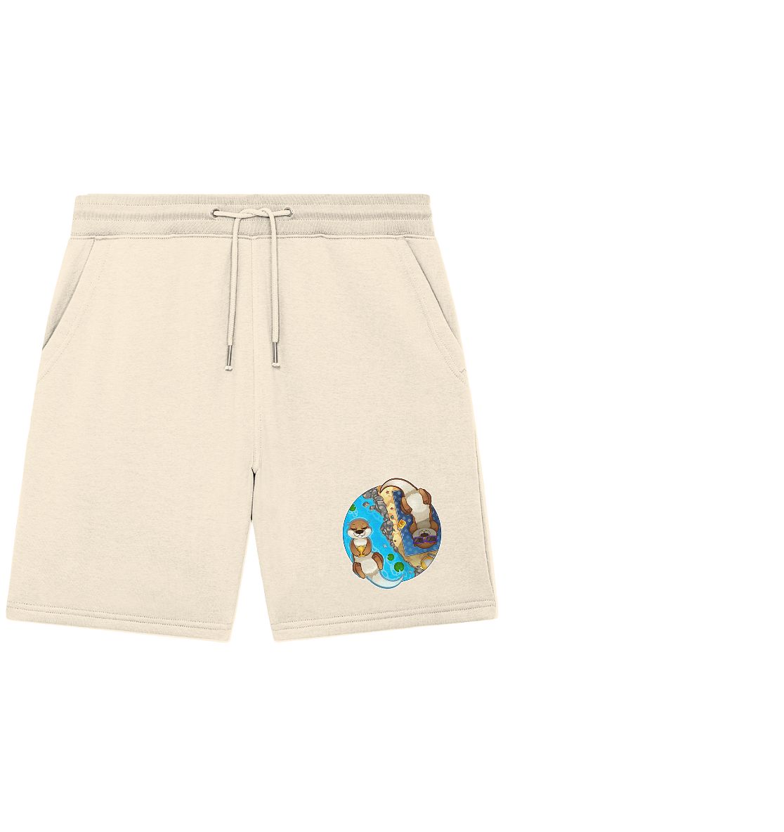 FeineKatze Otter - Organic Jogger Shorts