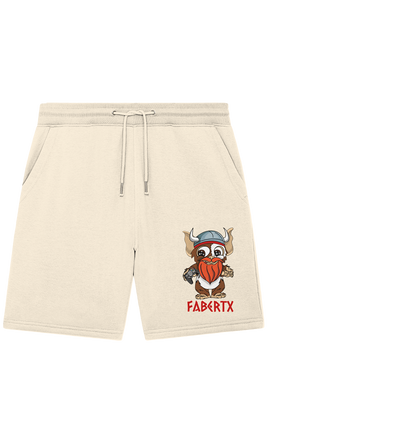 Fabertx Logo - Organic Jogger Shorts