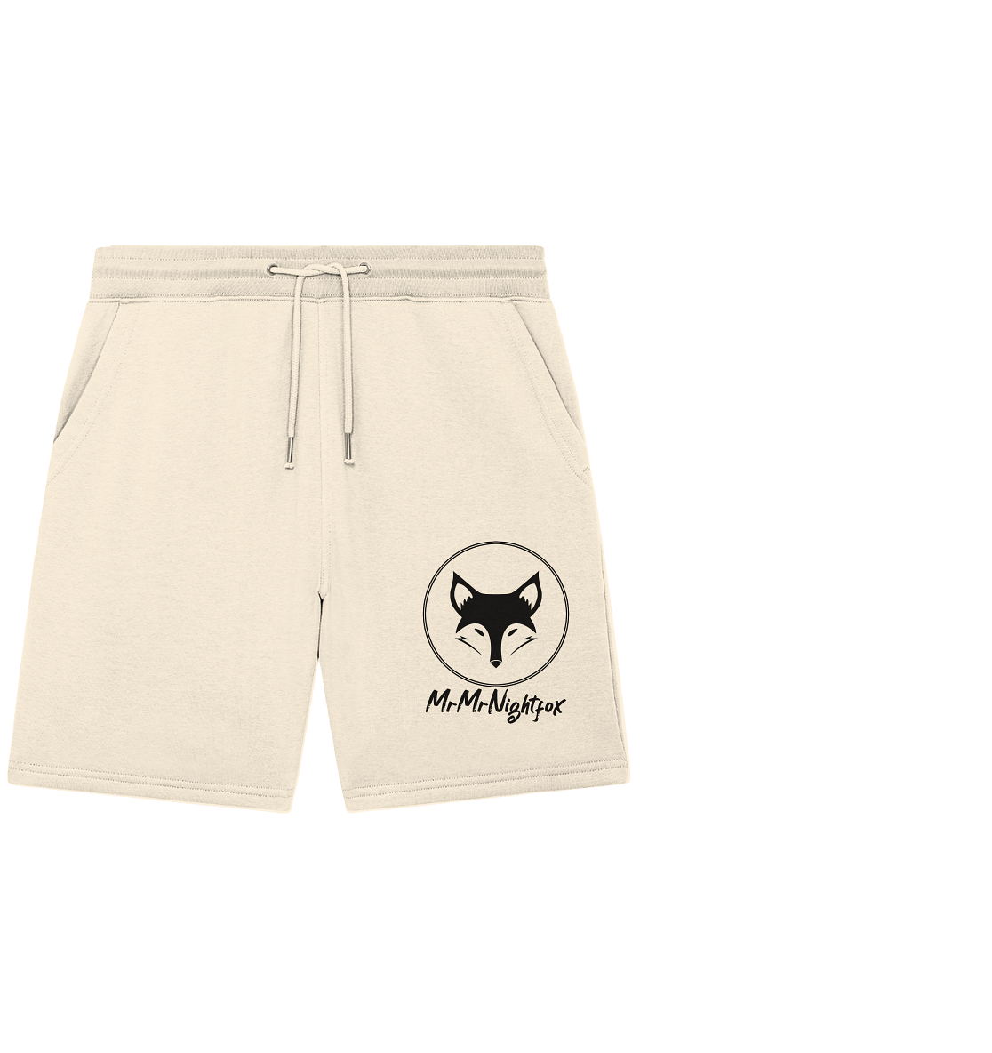 MrMrNightfox Logo - Organic Jogger Shorts