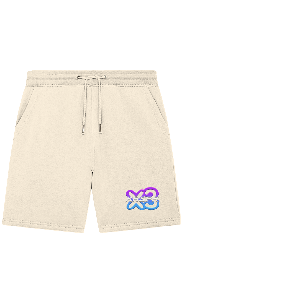 x3_kaspa Logo - Organic Jogger Shorts