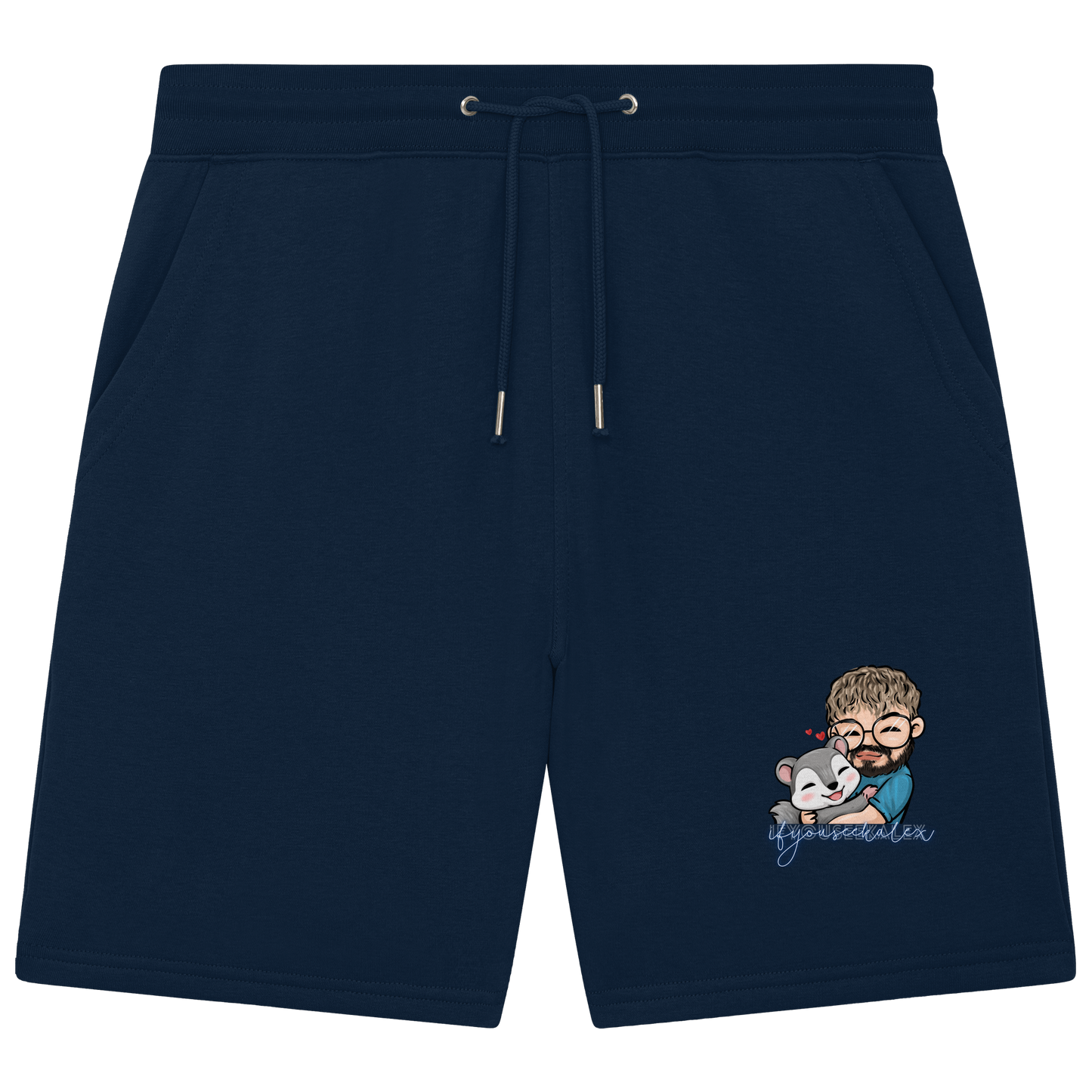 ifyouseekalex hug - Organic Jogger Shorts