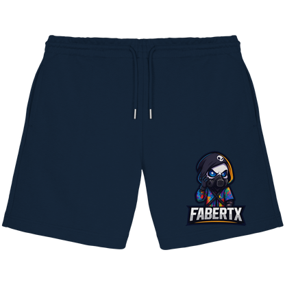 Fabertx Logo - Organic Jogger Shorts