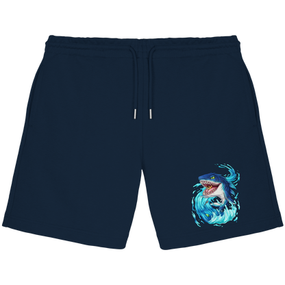 LupiArts Megalodon Hungering - Organic Jogger Shorts
