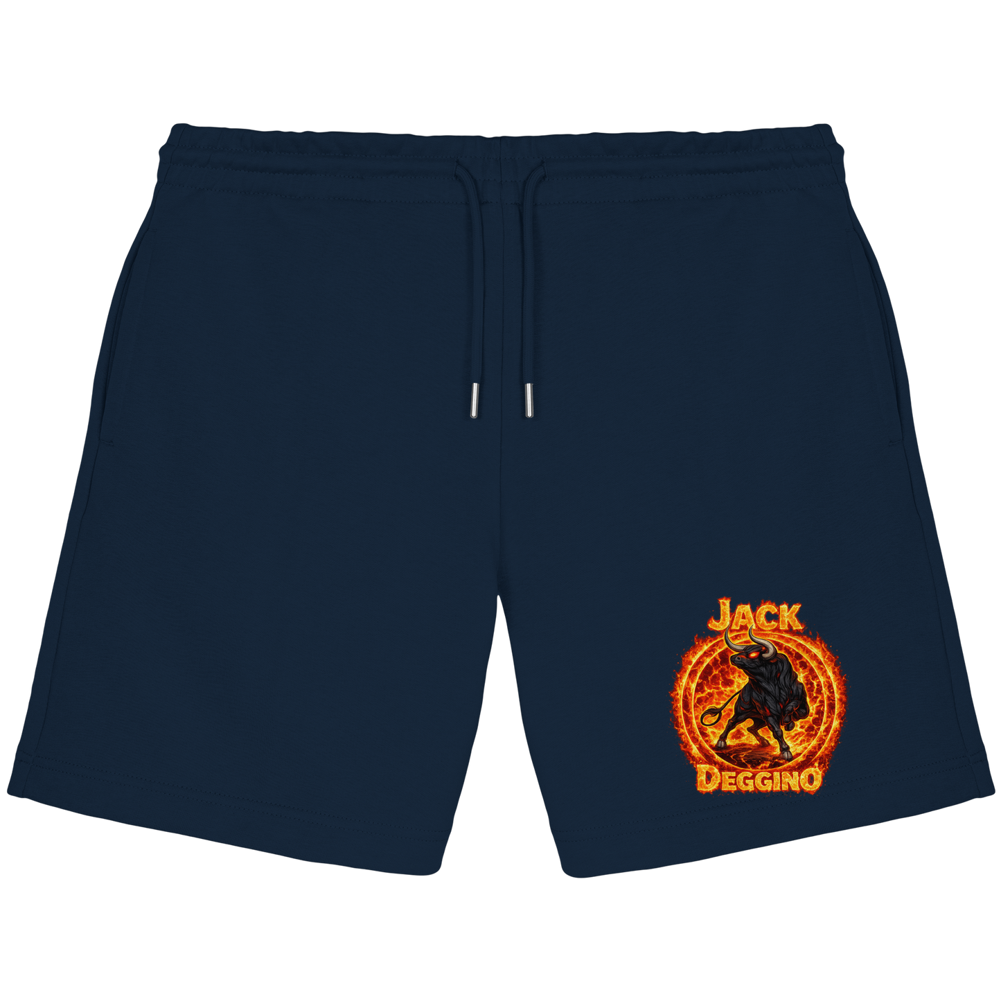 JackDeggino Logo2 - Organic Jogger Shorts