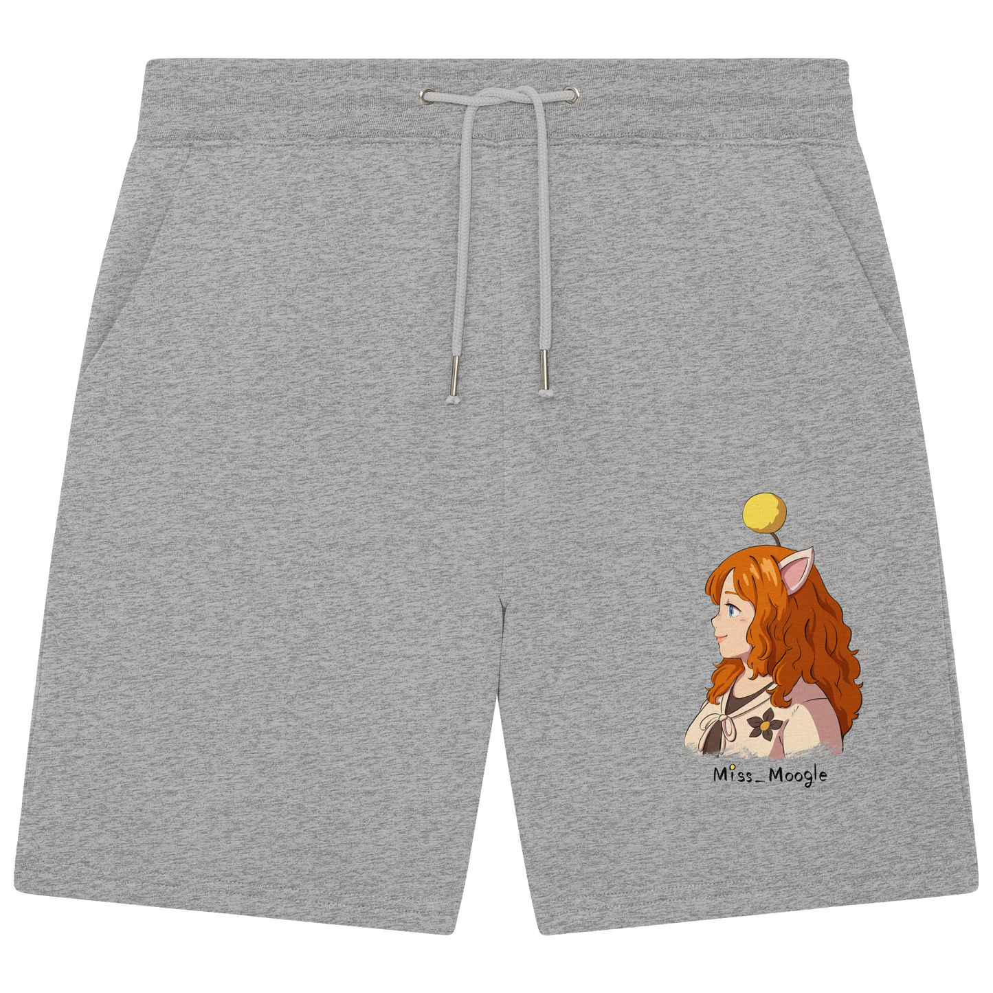 Miss_Moogle Logo colour - Organic Jogger Shorts