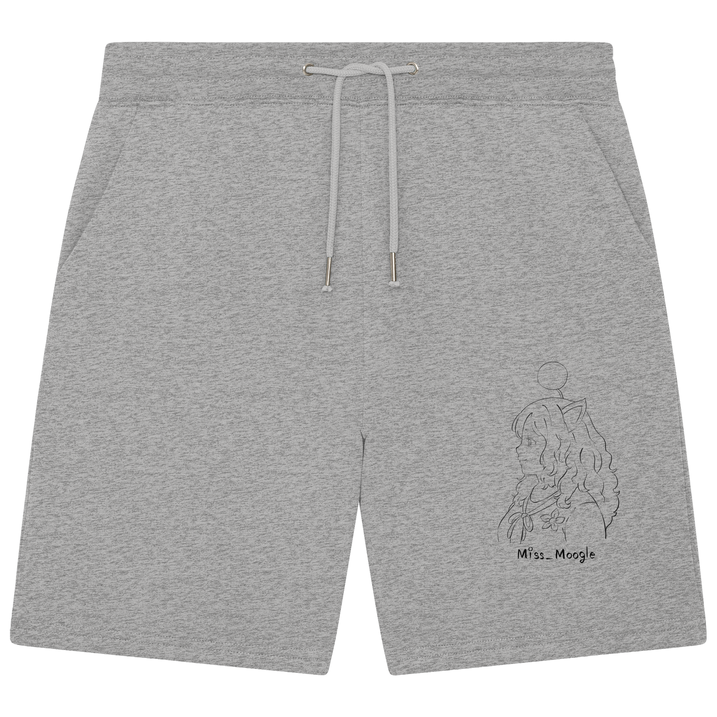 Miss_Moogle Logo Sign - Organic Jogger Shorts