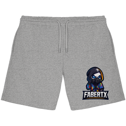 Fabertx Logo - Organic Jogger Shorts