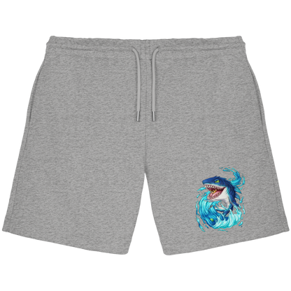 LupiArts Megalodon Hungering - Organic Jogger Shorts