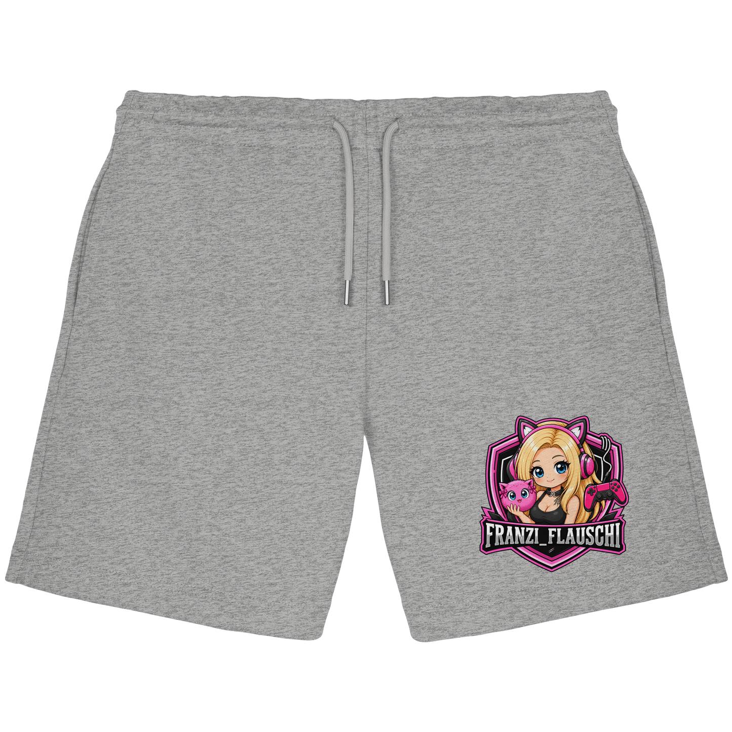 Franzi_Flauschi Logo - Organic Jogger Shorts