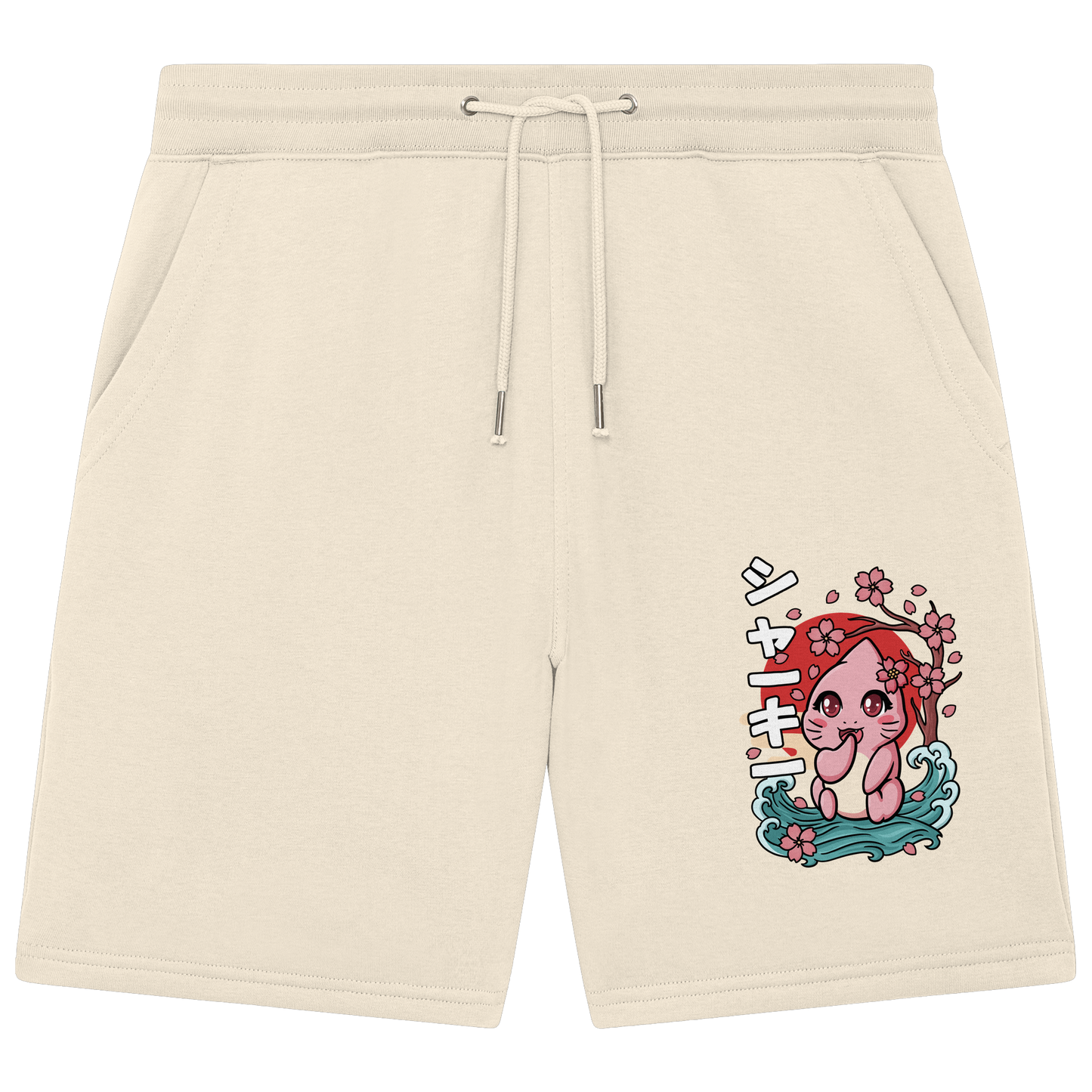 xMissSharkyx Kirschblüten - Organic Jogger Shorts
