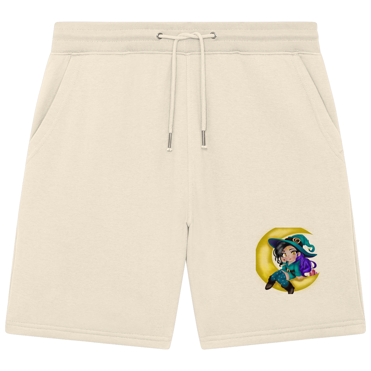 Kookie__Moon Logo - Organic Jogger Shorts