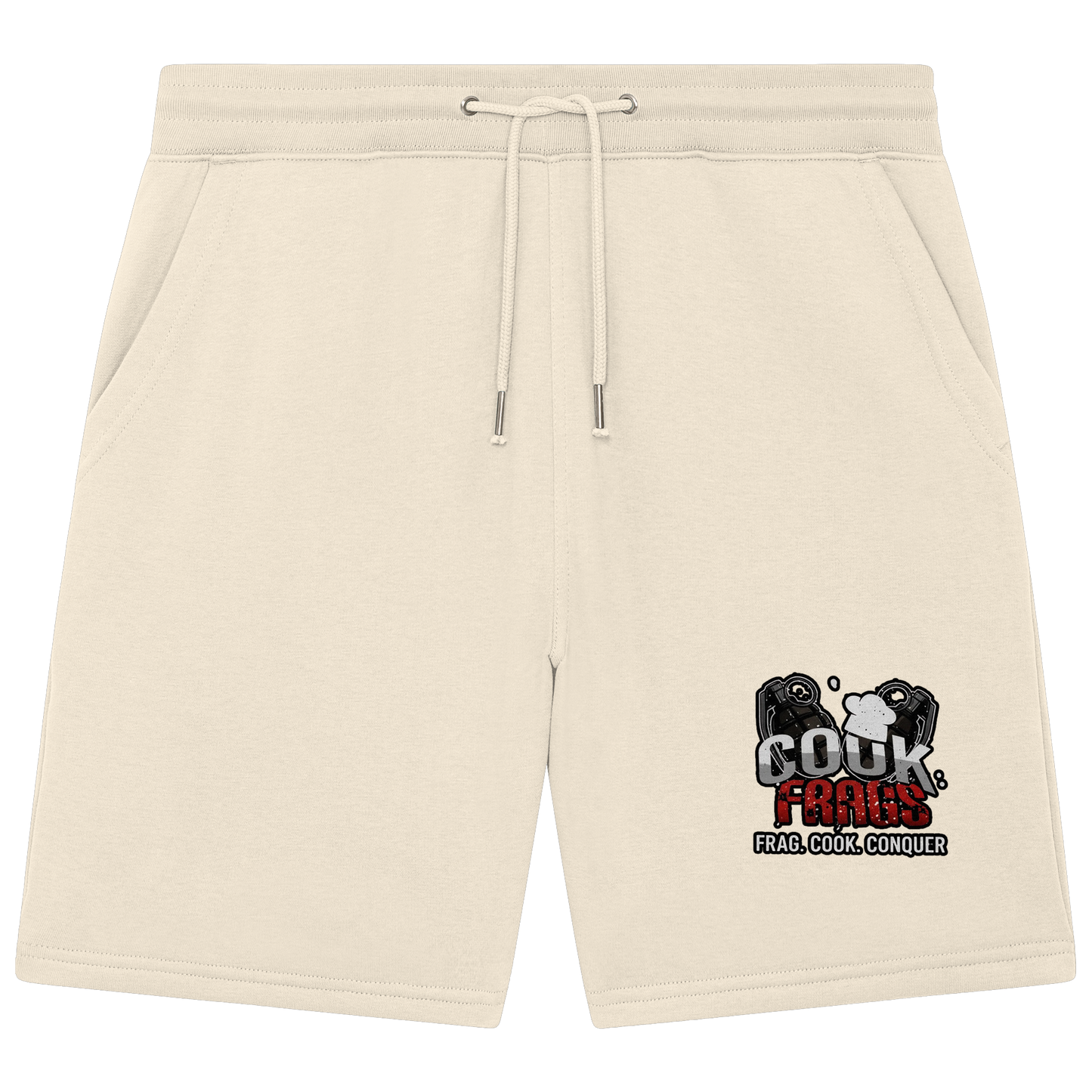 cookfrags Logo - Organic Jogger Shorts