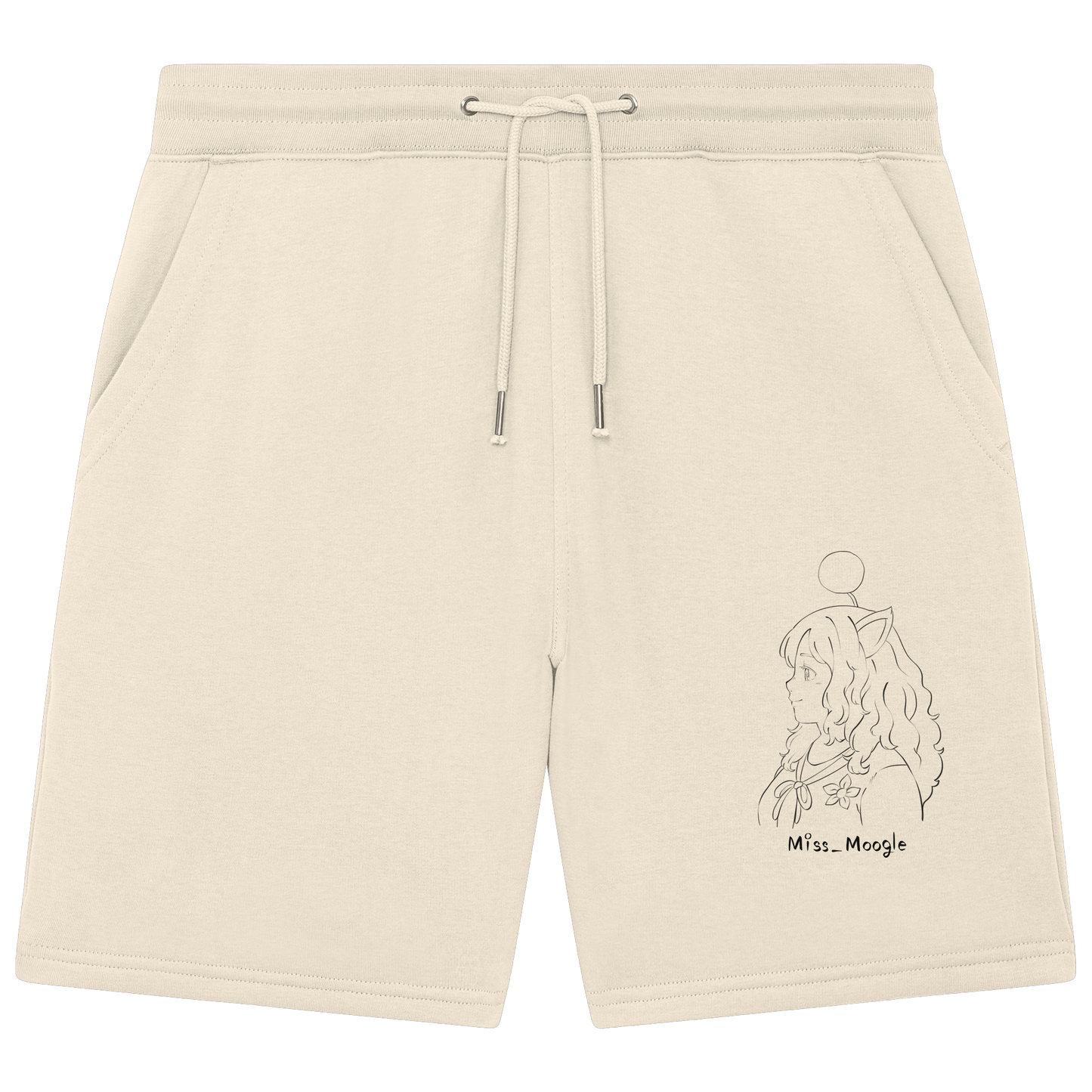 Miss_Moogle Logo Sign - Organic Jogger Shorts