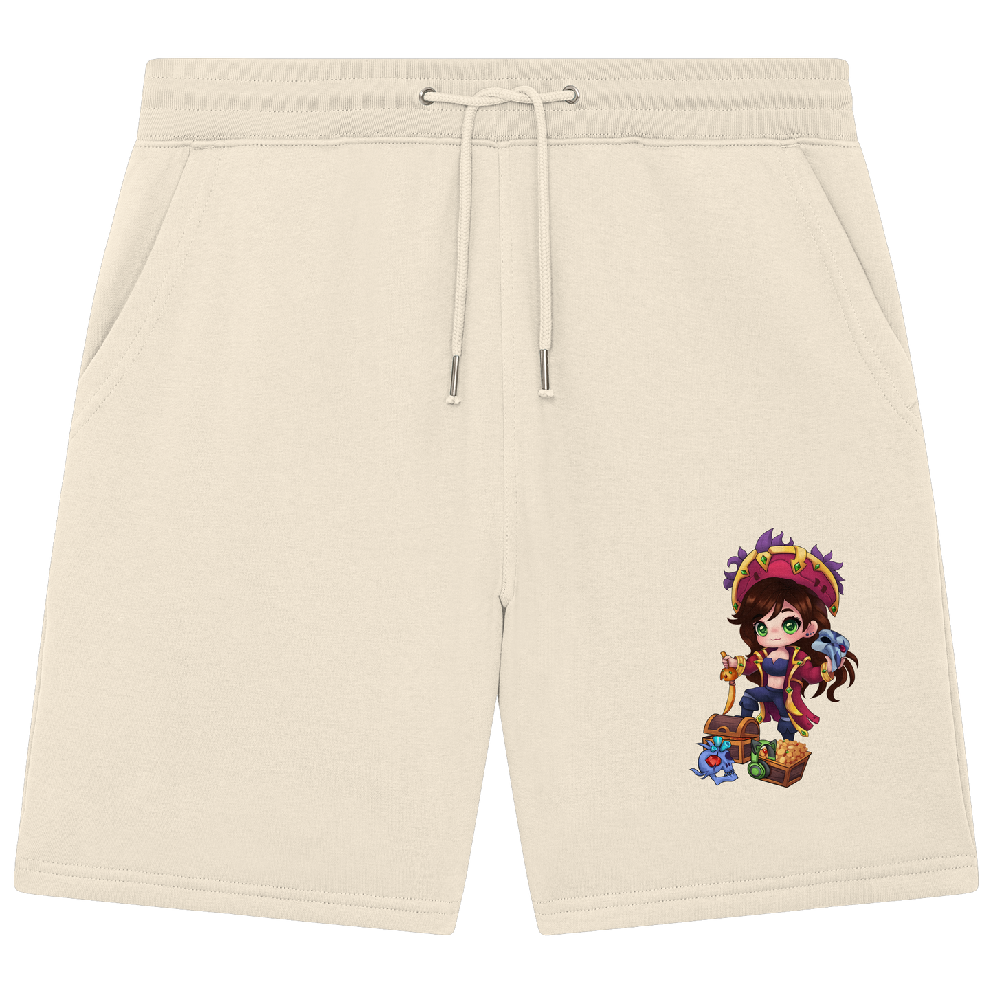 KykyNeko Pirat - Organic Jogger Shorts