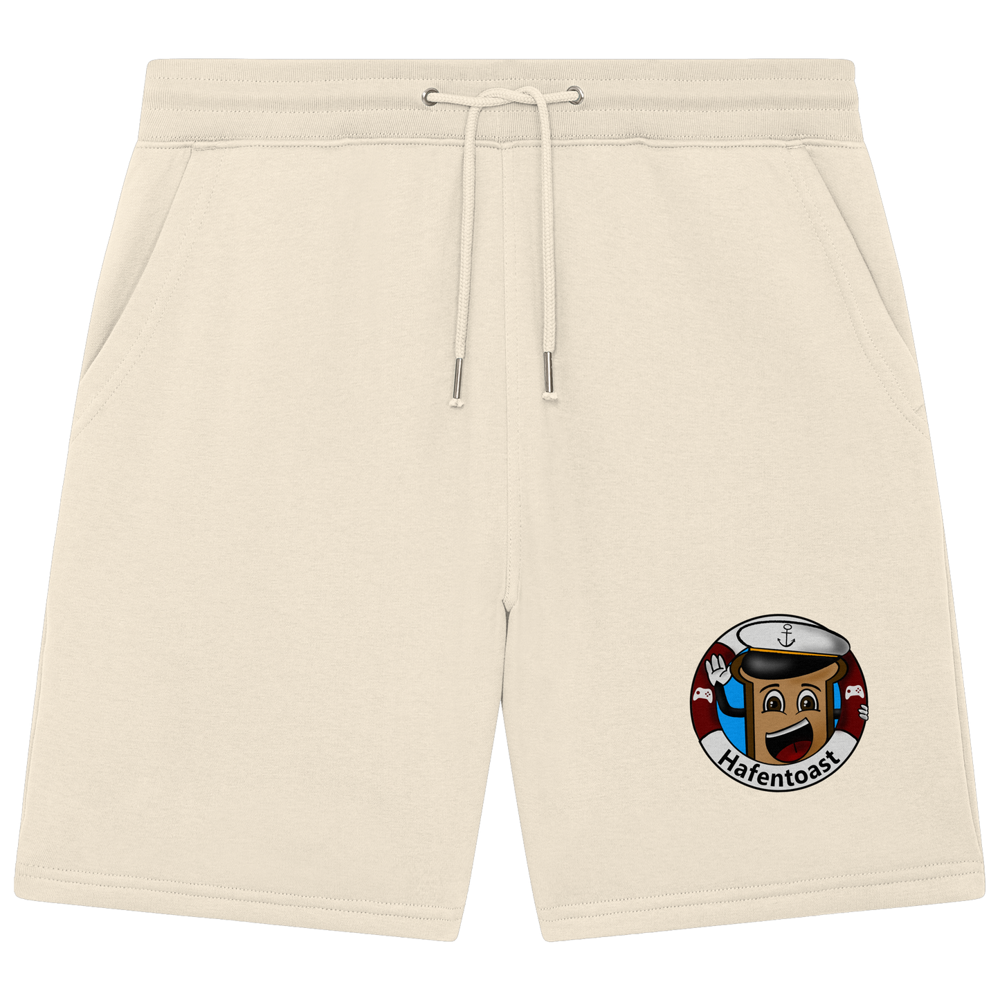 Hafentoast Logo - Organic Jogger Shorts