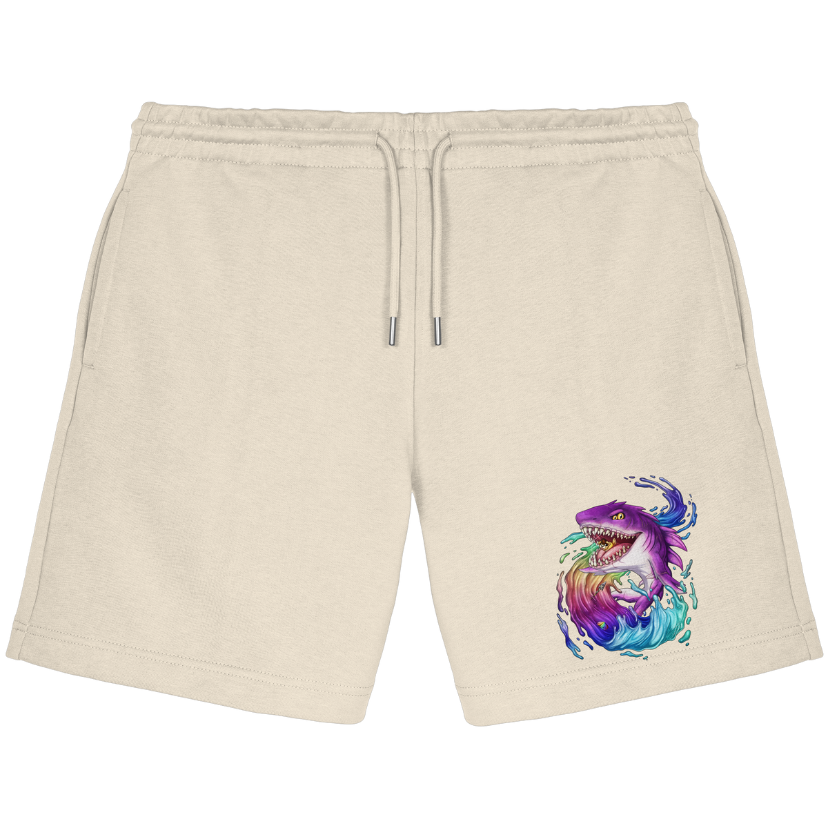 LupiArts Megalodon Crested - Organic Jogger Shorts