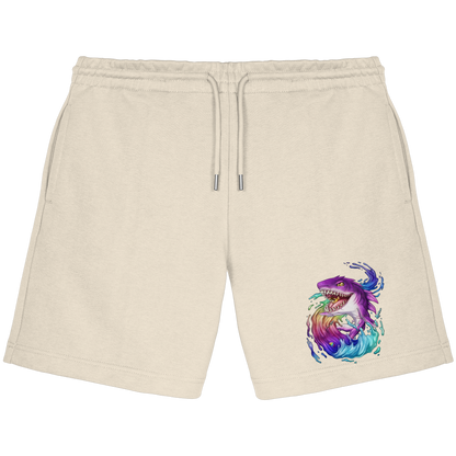 LupiArts Megalodon Crested - Organic Jogger Shorts