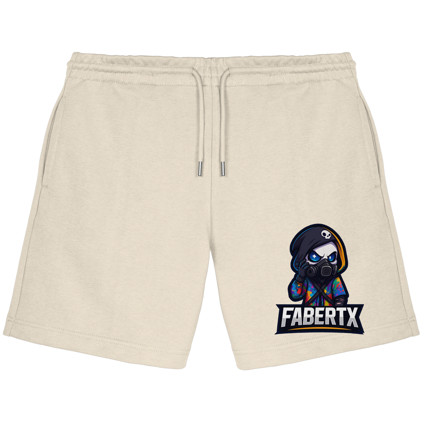 Fabertx Logo - Organic Jogger Shorts