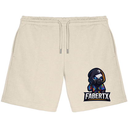 Fabertx Logo - Organic Jogger Shorts