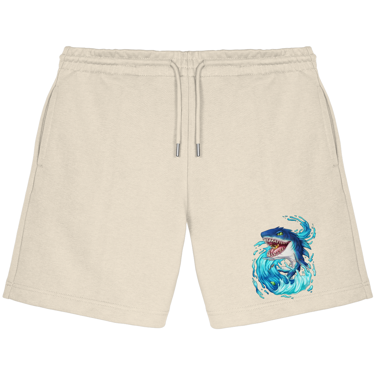 LupiArts Megalodon Hungering - Organic Jogger Shorts