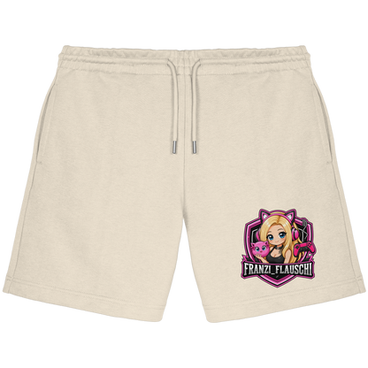 Franzi_Flauschi Logo - Organic Jogger Shorts