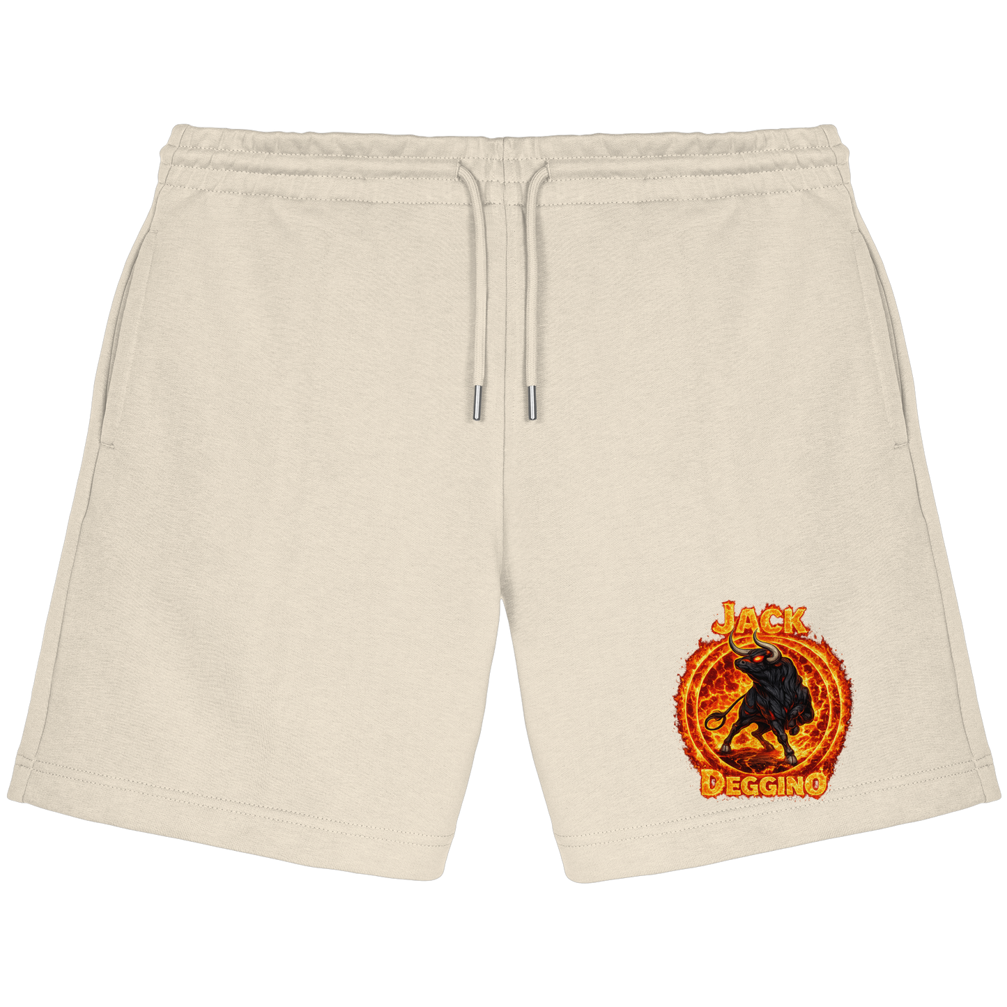 JackDeggino Logo2 - Organic Jogger Shorts