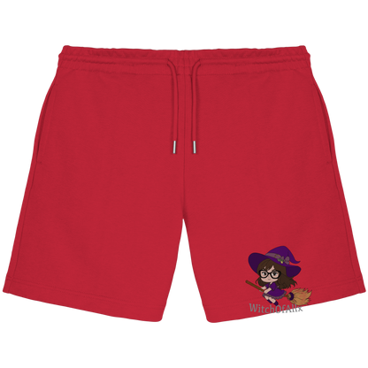WitchOfAllx Besen - Organic Jogger Shorts
