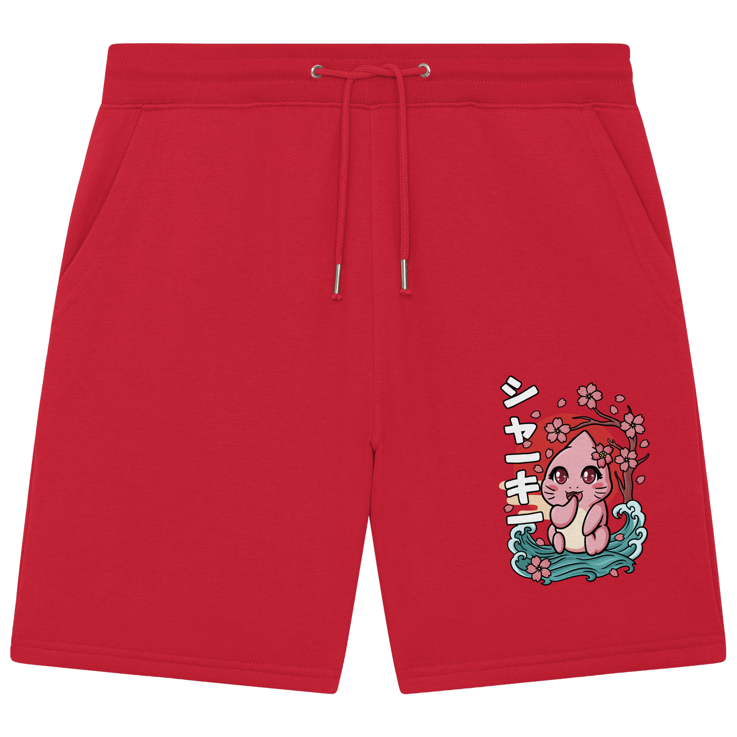 xMissSharkyx Kirschblüten - Organic Jogger Shorts