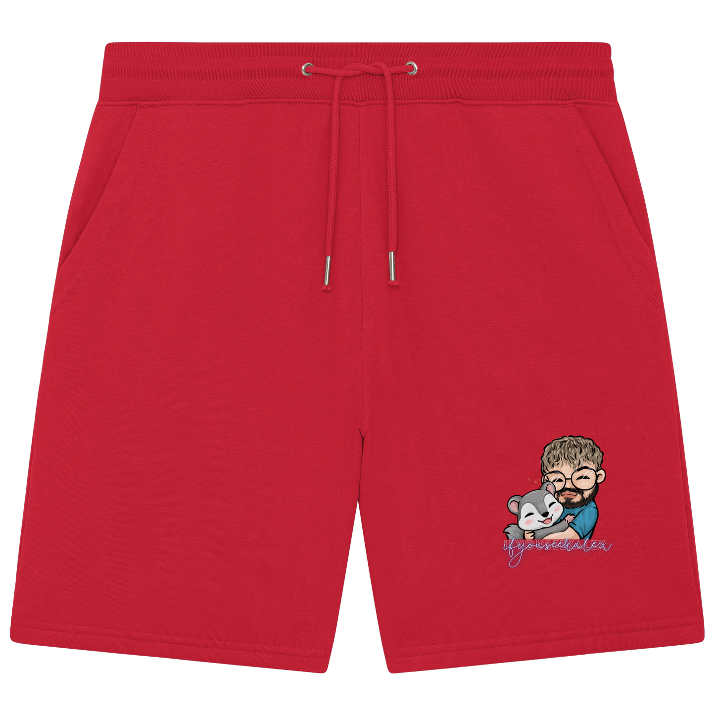 ifyouseekalex hug - Organic Jogger Shorts