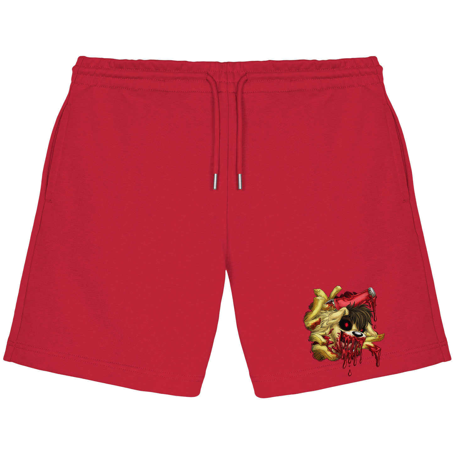 LupiArts Ketchup - Organic Jogger Shorts