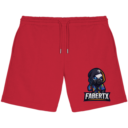 Fabertx Logo - Organic Jogger Shorts