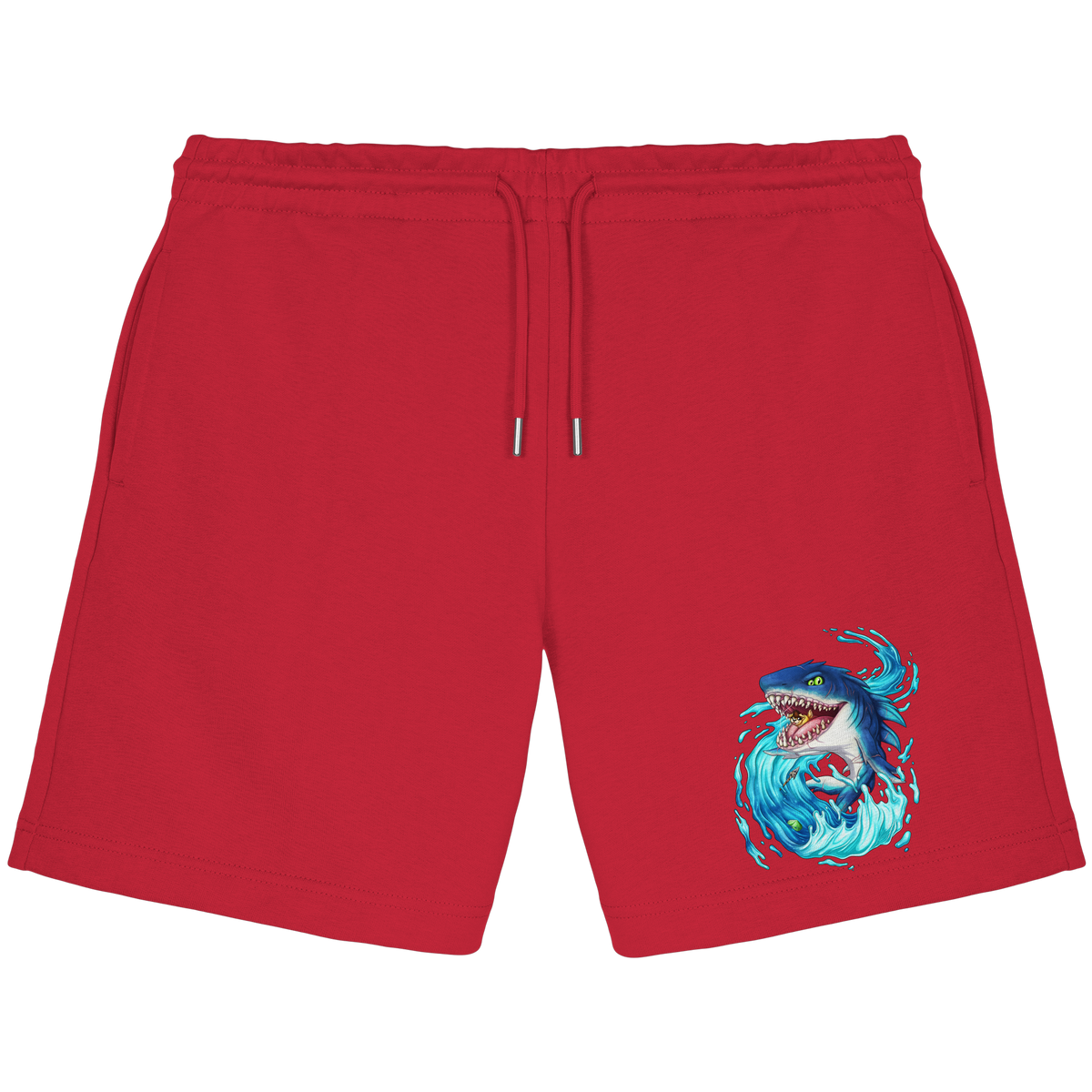 LupiArts Megalodon Hungering - Organic Jogger Shorts