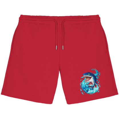 LupiArts Megalodon Hungering - Organic Jogger Shorts