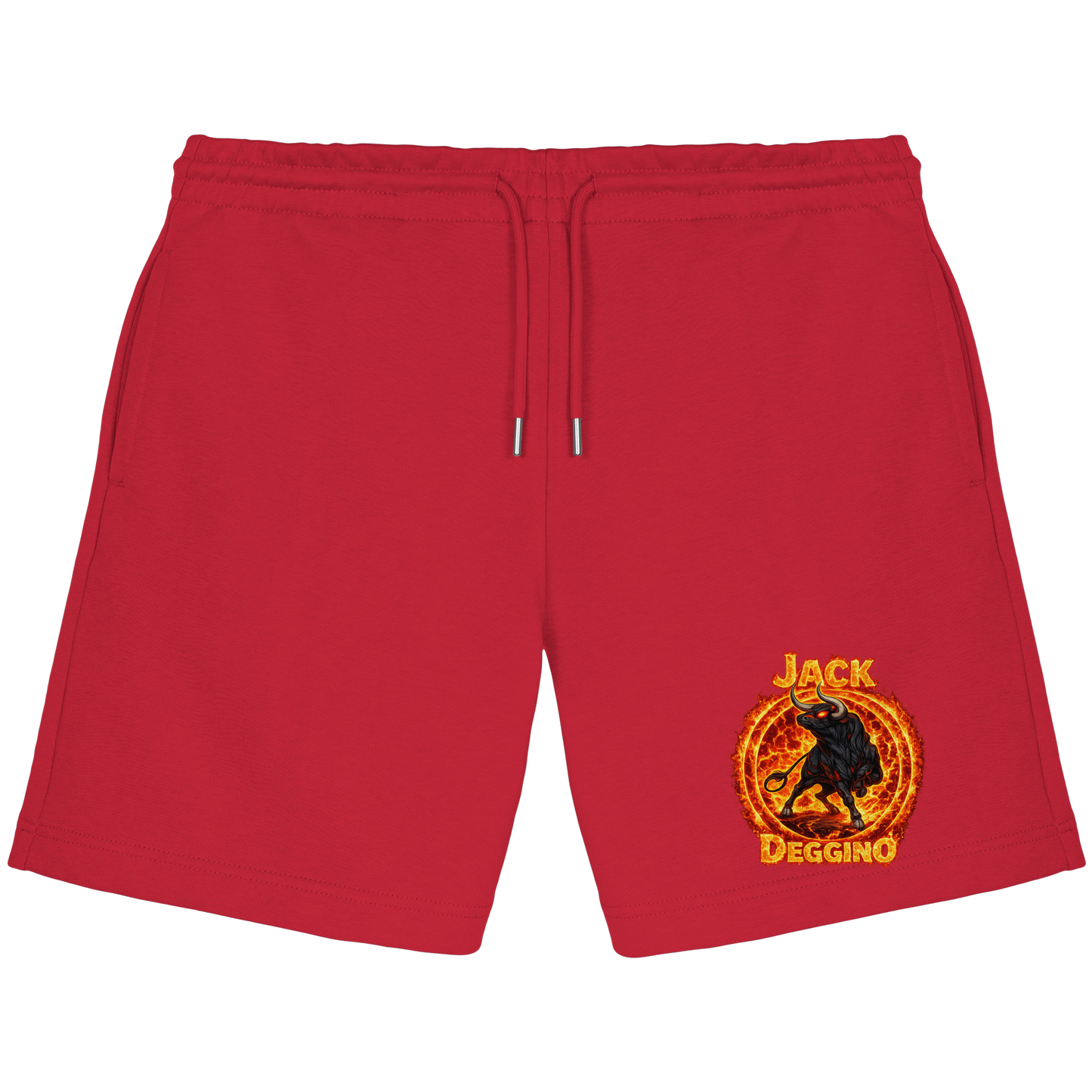 JackDeggino Logo2 - Organic Jogger Shorts