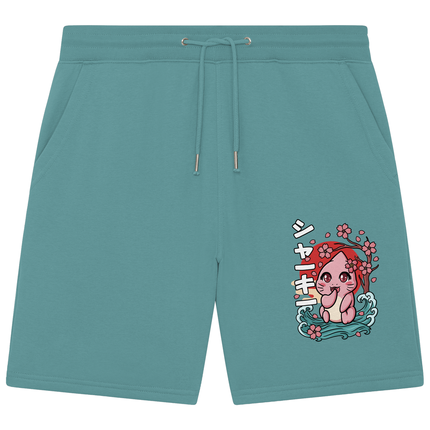 xMissSharkyx Kirschblüten - Organic Jogger Shorts