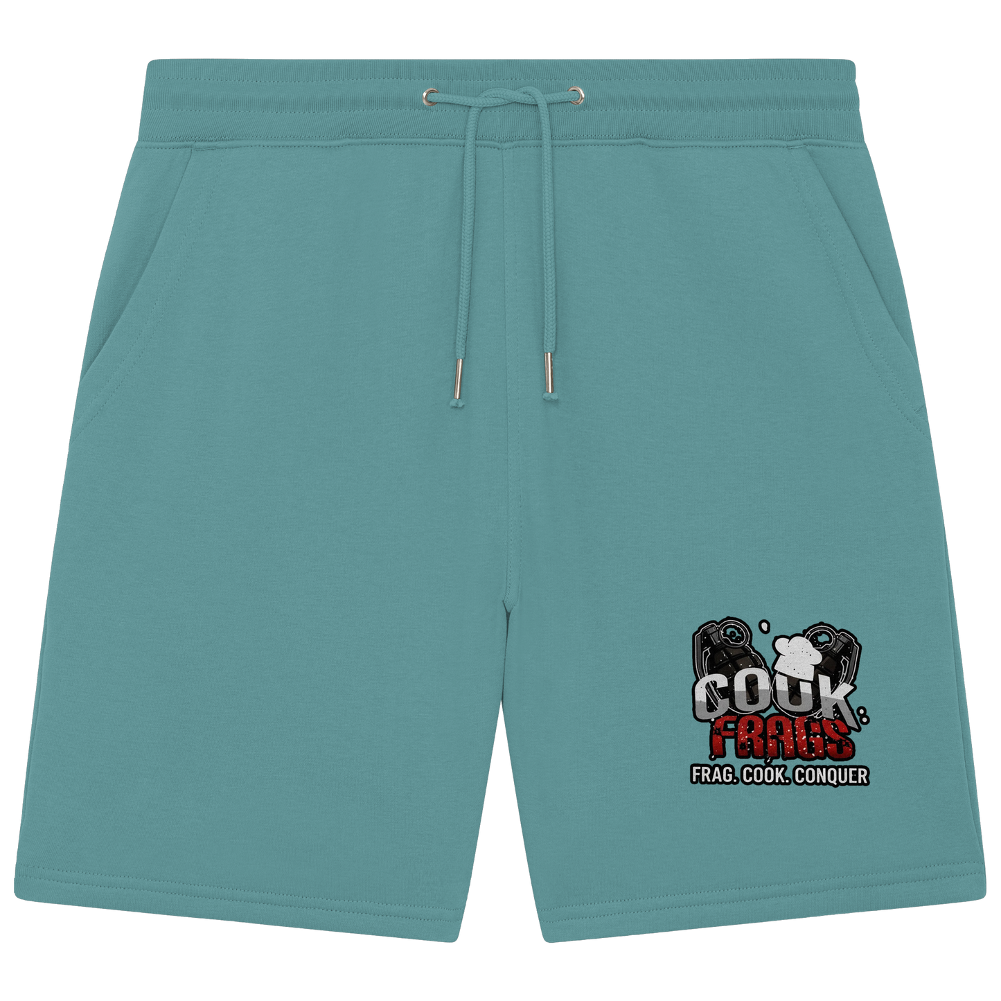 cookfrags Logo - Organic Jogger Shorts
